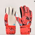 Reusch Attrakt Solid Finger Support guanti da portiere per bambini rosso vivo/blu futuro 7