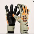 Guanti da portiere Reusch Pure Contact Gold verde squalo/arancio shocking 10