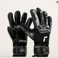 Guanti da portiere per bambini Reusch Attrakt Infinity Finger Support nero 9
