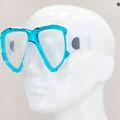 Maschera da snorkeling Mares Trygon aqua/clear 8