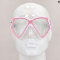 Maschera subacquea Mares Pirate trasparente/rosa per bambini 9