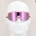 Occhiali da sole Bliz Matrix polvere opaca rosa/marrone rosa multi 11