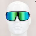 Occhiali da sole GOG Zeus nero opaco/verde policromatico 10
