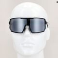 Occhiali da sole UVEX Sportstyle 235 nero opaco/argento specchiante 7