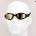 Occhiali da nuoto Zoggs Tiger LSR+ Titanium nero/grigio/oro a specchio 9