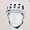 Casco da bici POC Tectal Race SPIN bianco idrogeno/nero uranio 10