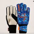 Guanti da portiere Reusch Attrakt Starter Solid blu vero/arancio shocking 10