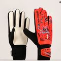 Reusch Attrakt Starter Guanti da portiere solidi di colore rosso brillante/blu futuro 10