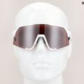 Occhiali da sole 100% lenti a specchio bianco opaco/argento opaco 8
