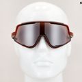 100% Glendale Mirror Lens opaco traslucido marrone sbiadito/argento iper 7