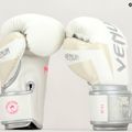 Guantoni da boxe Venum Elite bianco/argento 7