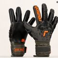 Guanti da portiere Reusch Attrakt Freegel Silver verde deserto/arancio shocking/nero 10