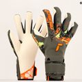 Guanti da portiere Reusch Pure Contact Gold X Adaptive Flex verde deserto/arancio shock 13