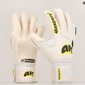 Guanti da portiere per bambini 4keepers Champ Carbo V HB bianco/giallo 11