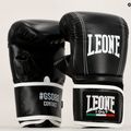 LEONE 1947 Guanti da boxe neri a contatto 7
