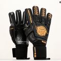 Guanti da portiere Football Masters Voltage Plus NC v 4.0 nero/oro 8