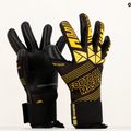 Guanti da portiere per bambini Football Masters Fenix nero/giallo 8