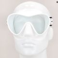 Maschera subacquea Cressi F1 bianca 8
