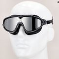 Maschera da bagno a specchio Cressi Skylight nero/nero grigio 8