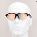 Occhiali da sole Julbo Split Reactiv 1-3 Light Amplifier nero opaco/rosso 11