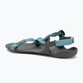 Sandali a piedi nudi da donna Xero Shoes Z-Trek porcellana/blu 3