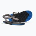 Sandali da uomo a piedi nudi Xero Shoes H-Trail acciaio grigio/blu/lolite 15