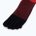 Calzini Vibram FiveFingers Athletic No-Show 2 paia grigio scuro/rosso nero 5