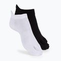 Calzini Vibram FiveFingers Athletic No-Show 2 paia bianco/nero