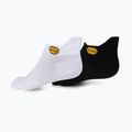 Calzini Vibram FiveFingers Athletic No-Show 2 paia bianco/nero 2