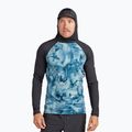Dakine Hd Snug Fit Rashguard Swim Longsleeve Hoodie Uomo Stampa indigogo 3