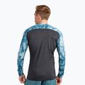 Dakine Hd Snug Fit Rashguard Crew Uomo Stampa indigogo nuoto maniche lunghe 2