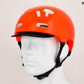 Casco da bici POC Crane MIPS arancione fluorescente 8