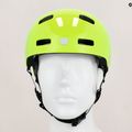 Casco da bici per bambini POC POCito Crane MIPS giallo fluorescente/verde 9