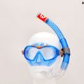 Kit snorkeling per bambini Aqualung Mix Combo blu/arancio 12