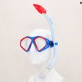 Set da snorkeling Aqualung Hawkeye Combo bianco/blu/rosso 13