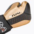 Guanti da boxe Rival RB10 Intelli-Shock Bag nero/oro 5