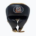 Rival RHG100 Casco da boxe professionale copricapo nero/oro 2
