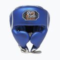 Casco da boxe Rival RHG100 Professional Headgear blu/argento 2