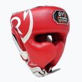 Casco da boxe Rival RHG100 Professional Headgear red/silver/grey 2