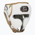 Casco da boxe Rival RHG100 Professional Headgear bianco/oro