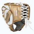 Casco da boxe Rival RHG100 Professional Headgear bianco/oro 3