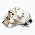 Guanti da boxe professionali Rival bianco/oro per allenatori 3