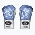 Guantoni da boxe Rival RS100 Professional blu/argento 2
