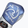 Guantoni da boxe Rival RS100 Professional blu/argento 5