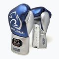 Guantoni da boxe Rival RS100 Professional blu/argento 8
