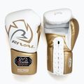 Guantoni da boxe Rival RS100 Professional bianco/oro