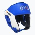 Rival Casco da boxe da competizione amatoriale copricapo blu/bianco 6