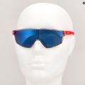 Occhiali da sole Julbo Fury Mini Spectron 3 traslucido/grigio/arancio fluo per bambini 10