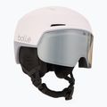 Casco da sci Bollé X-Fusion bianco lilla opaco/fotocromatico pistola