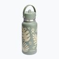 Bottiglia termica Hydro Flask Wide Flex Straw da 945 ml, con blusa/agave botanica 2